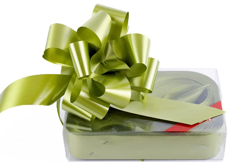 Picture of 20 x Olive Green Pull Bows 50mm